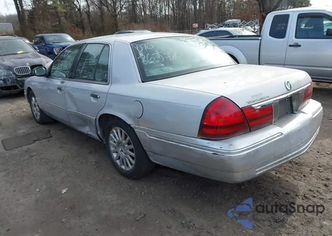 2003 Mercury Grand Marquis Ls from USA, damaged, VIN 2MEFM75W13X612975
